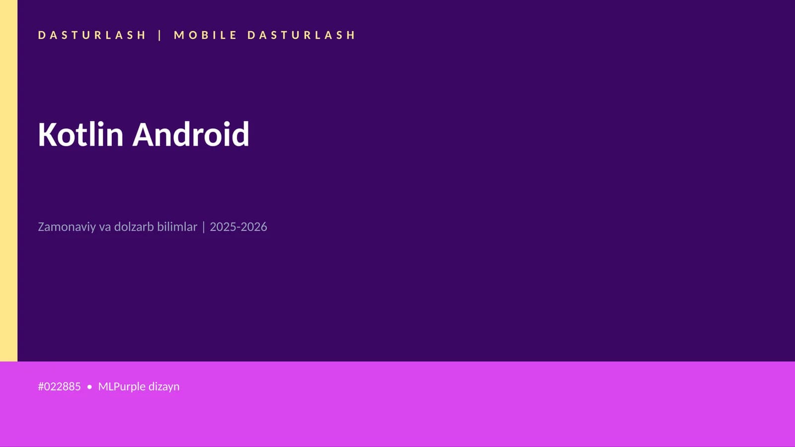 Kotlin Android