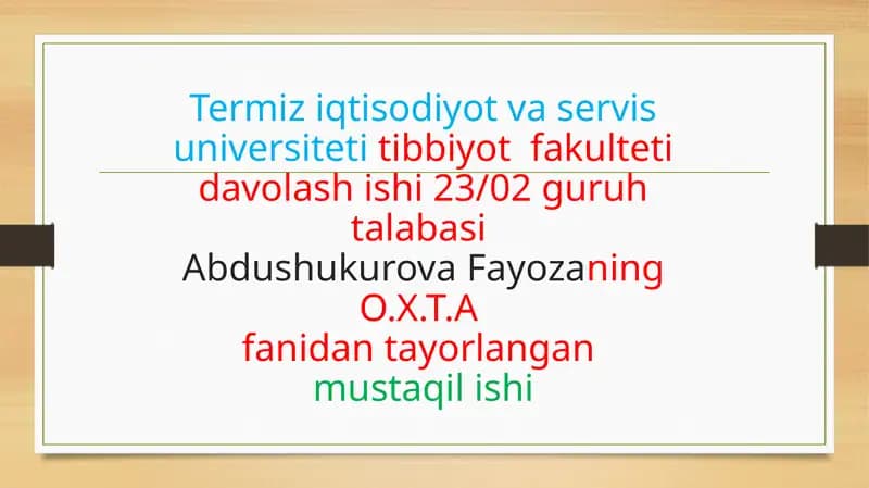 Bachadondan tashqari bomiladorlikda operatasya,  Bepushtlikni davolashning zamonaviy usullari
