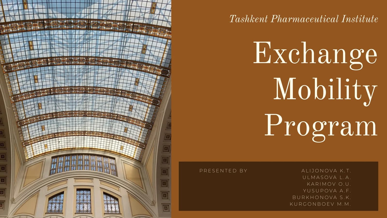 Exchange Mobility Program