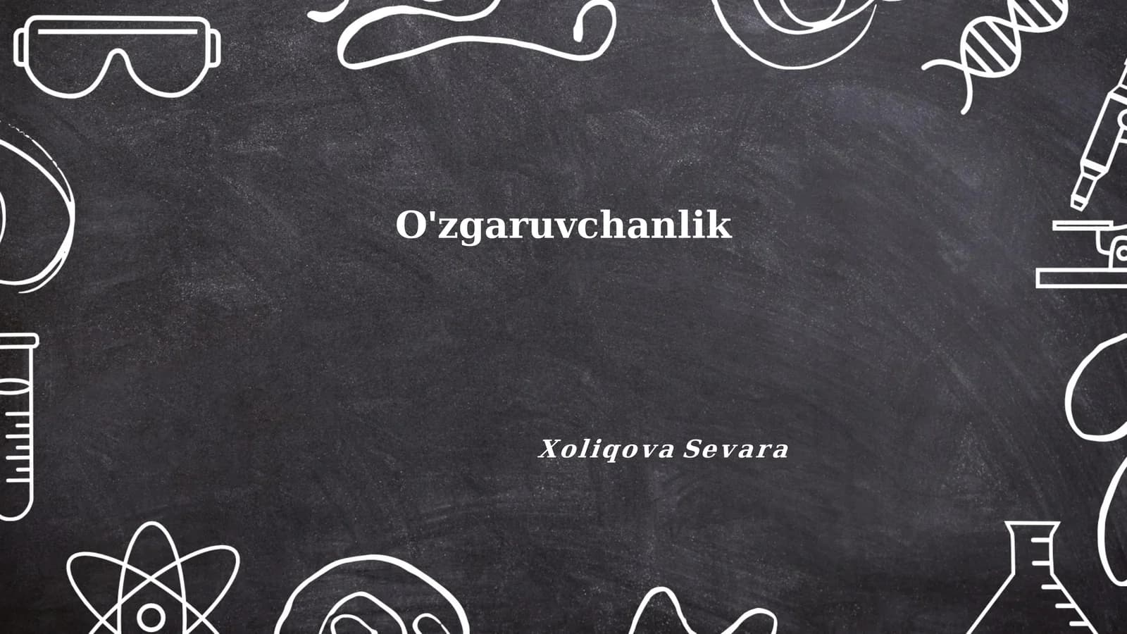 O'zgaruvchanlik