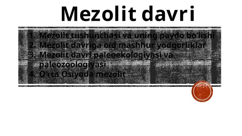 Mezolitdavri
