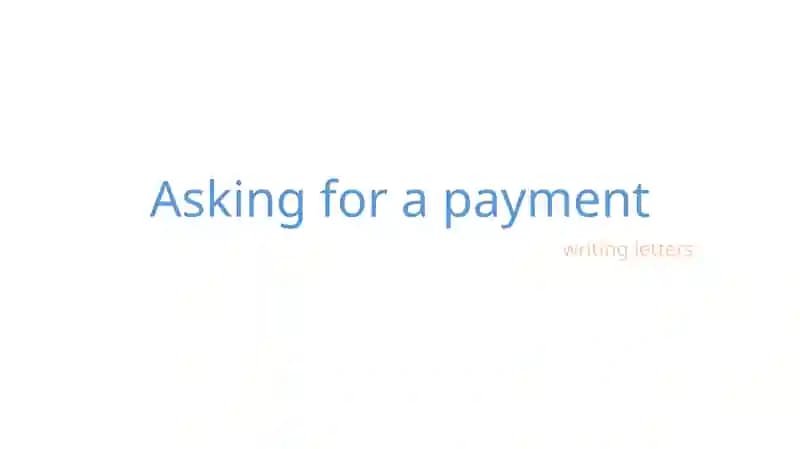 Tips for writing an invoice via email
