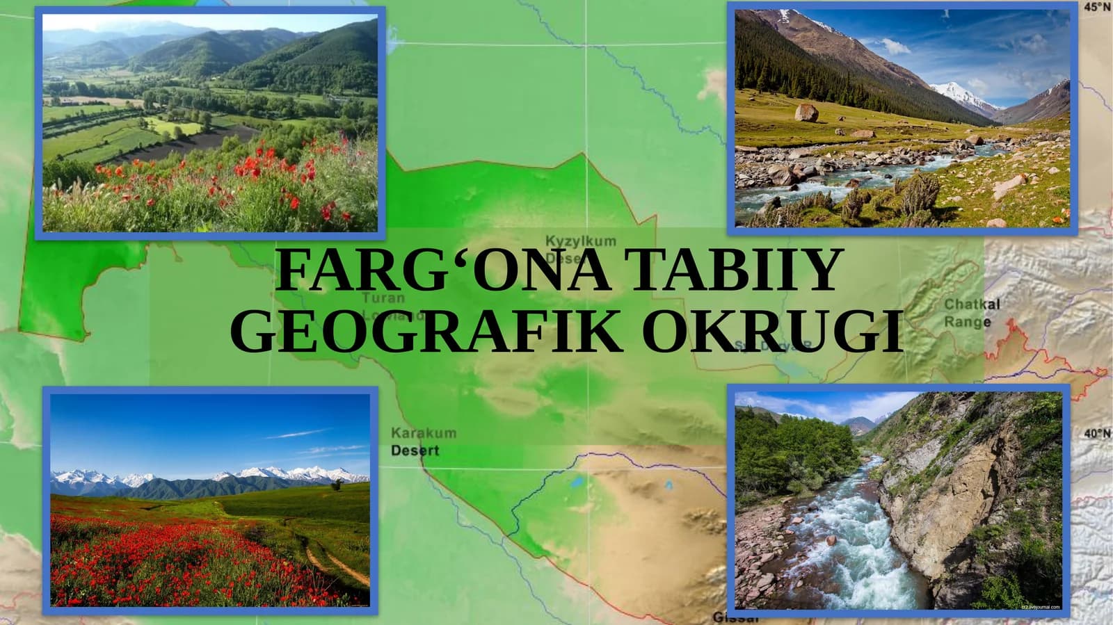 7-sinf. Geografiya. FARG‘ONA TABIIY GEOGRAFIK OKRUGI