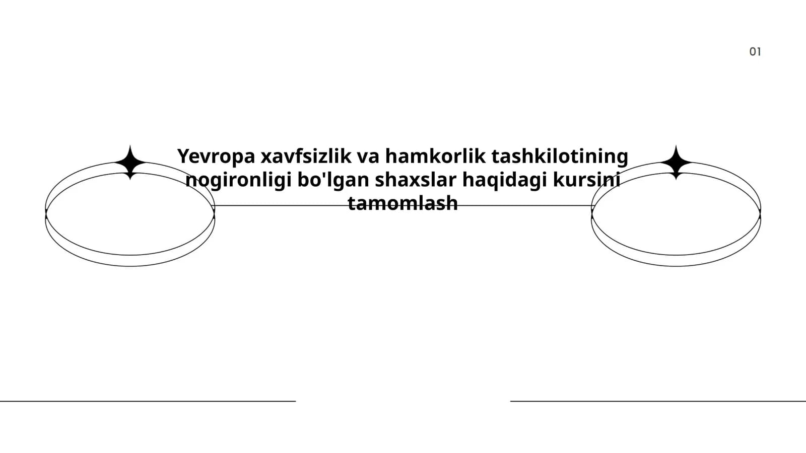 Yevropa xavfsizlik va hamkorlik tashkilotining nogironligi bo'lgan shaxslar haqidagi kurs