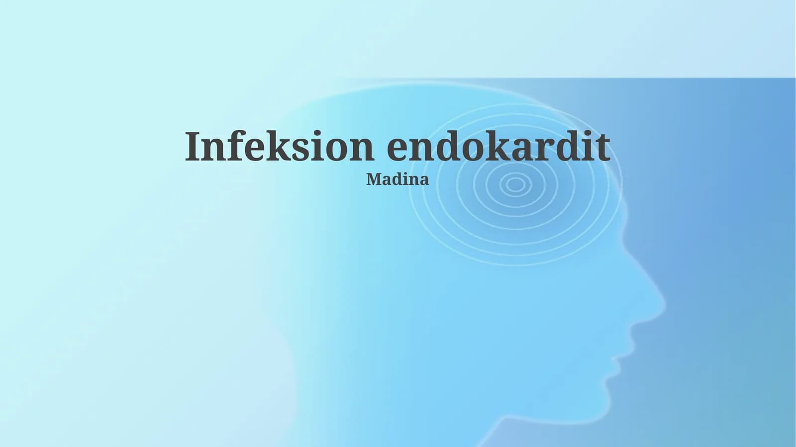 Infeksion endokardit