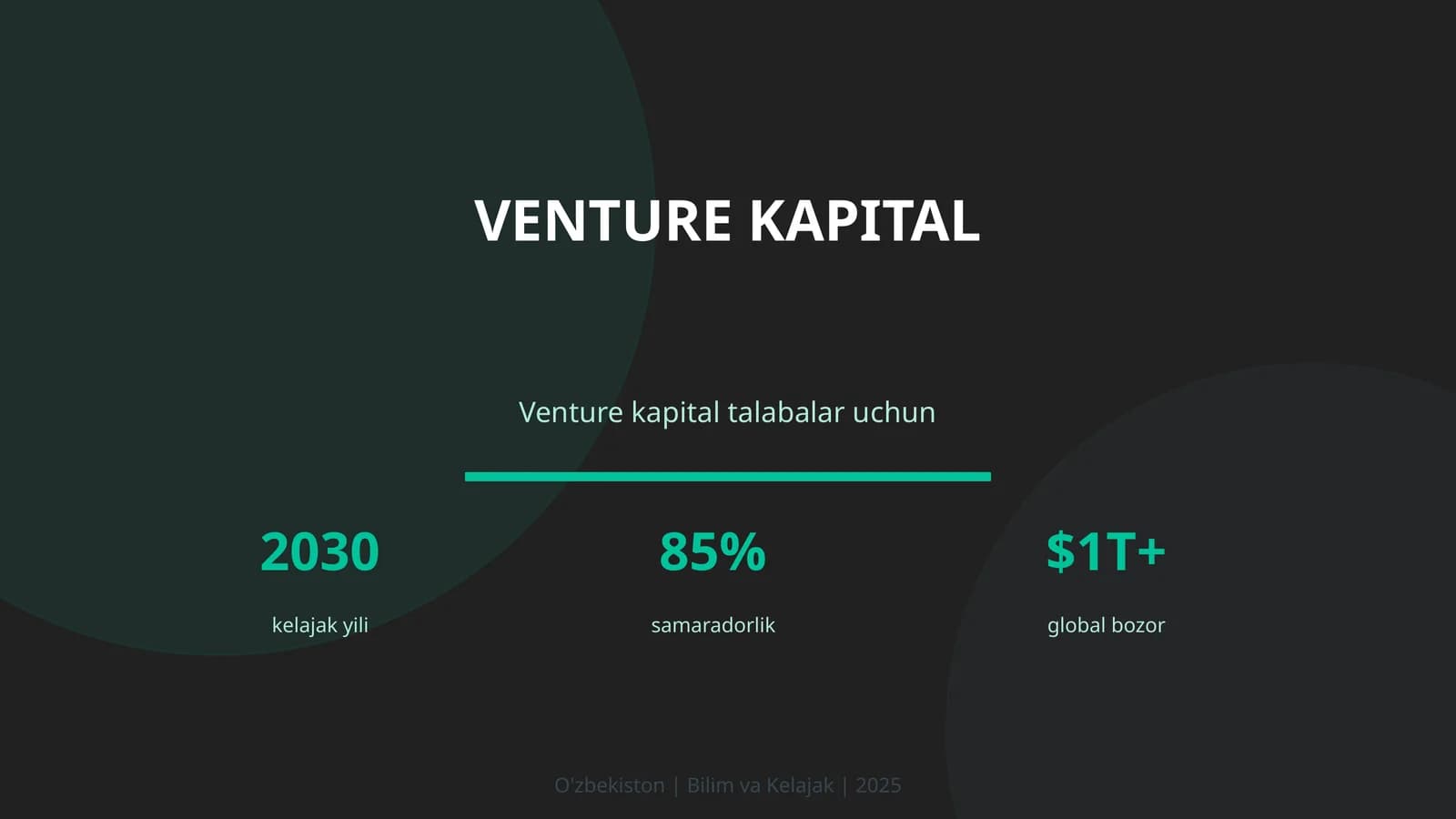 Venture kapital