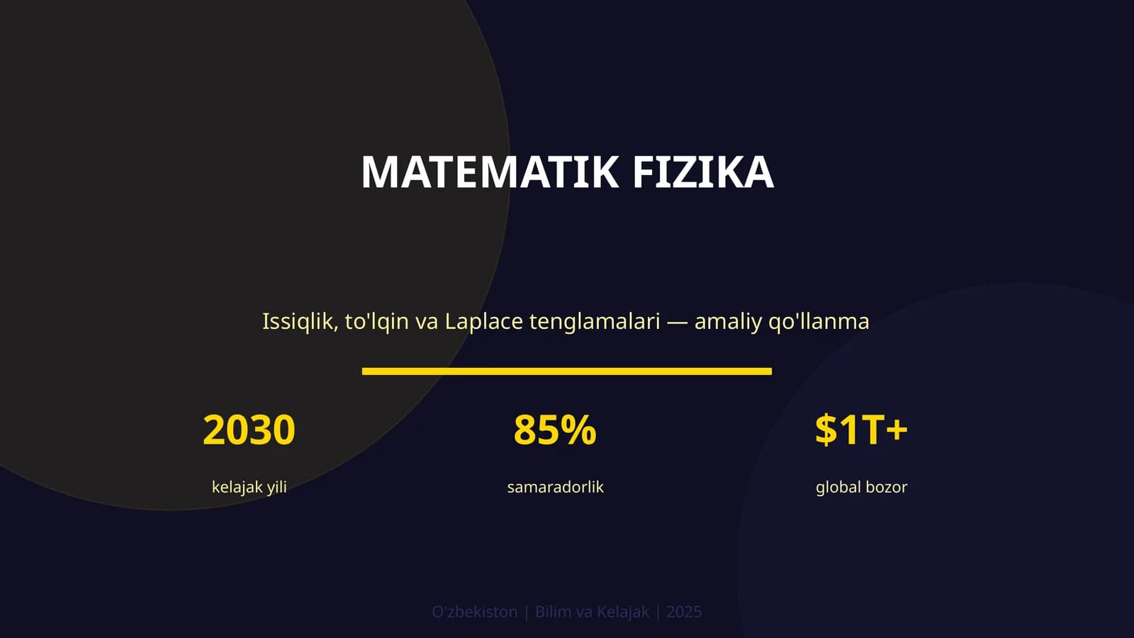Matematik fizika, Issiqlik, to'lqin va Laplace tenglamalari — amaliy qo'llanma
