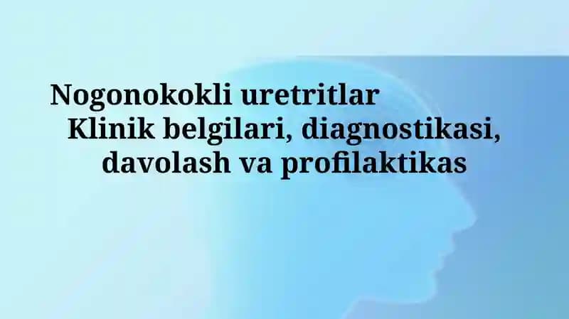 Nogonokokli uretritlar