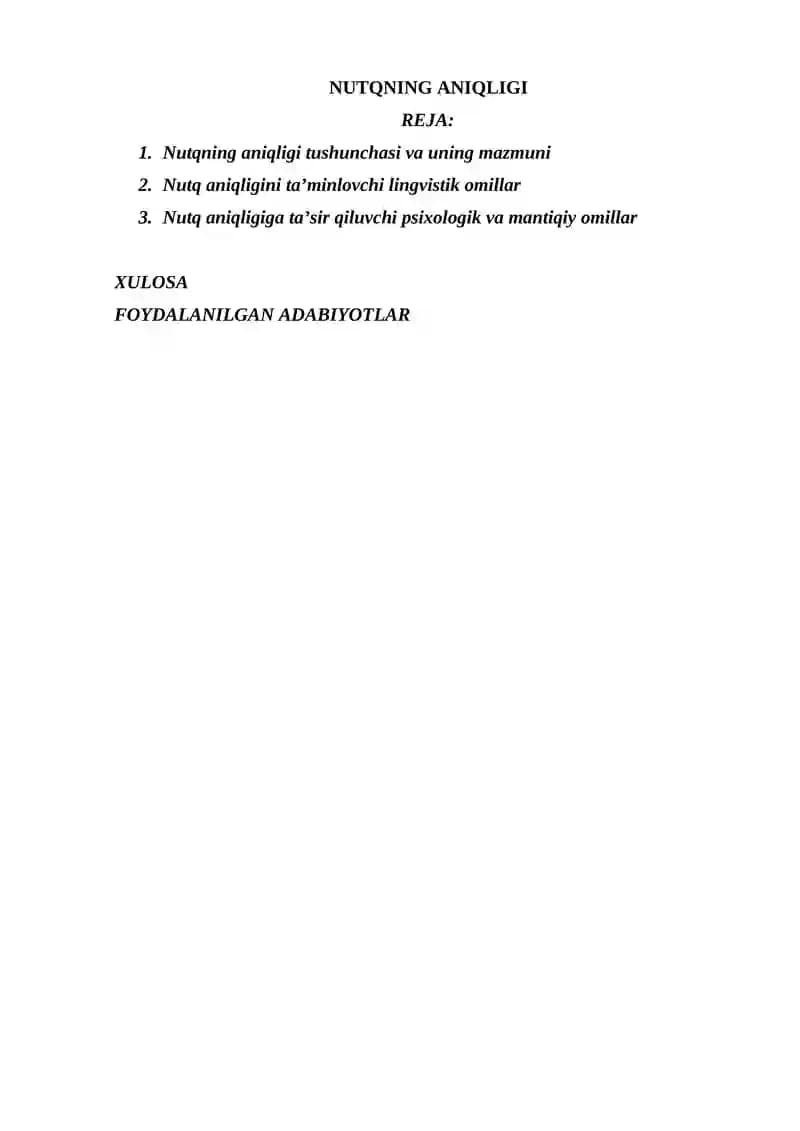 NUTQNING ANIQLIGI