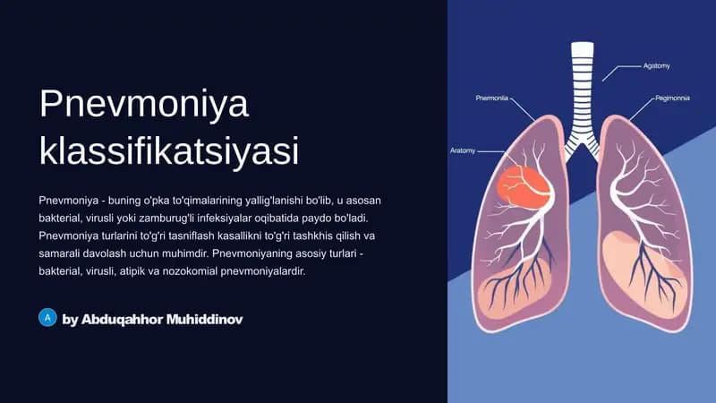 Pnevmoniya