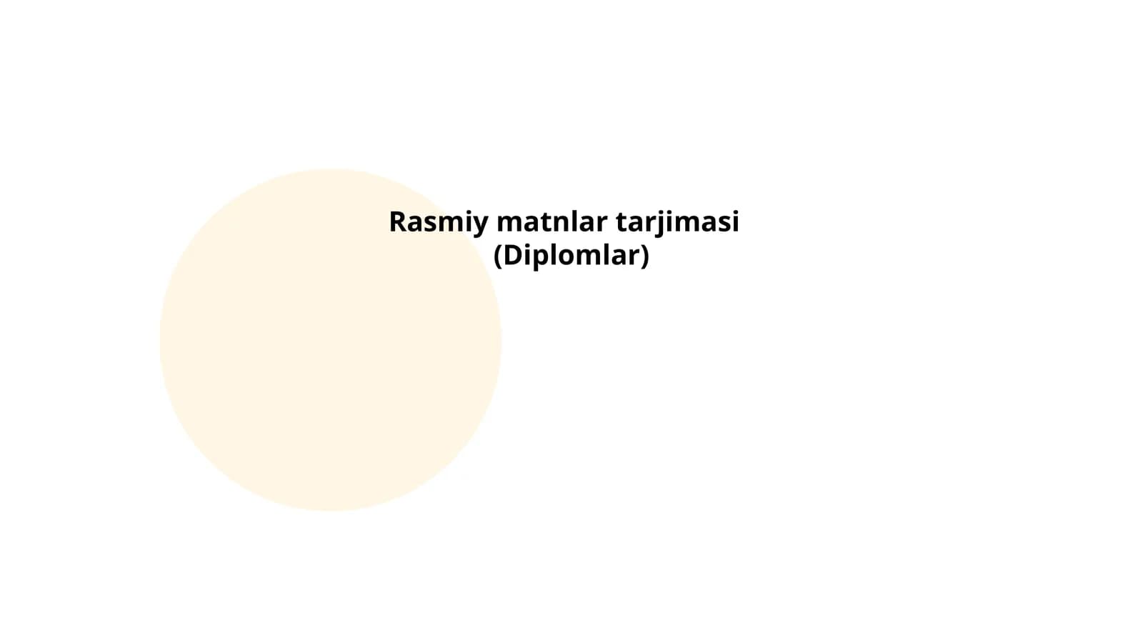 Rasmiy matnlar tarjimasi (Diplomlar)