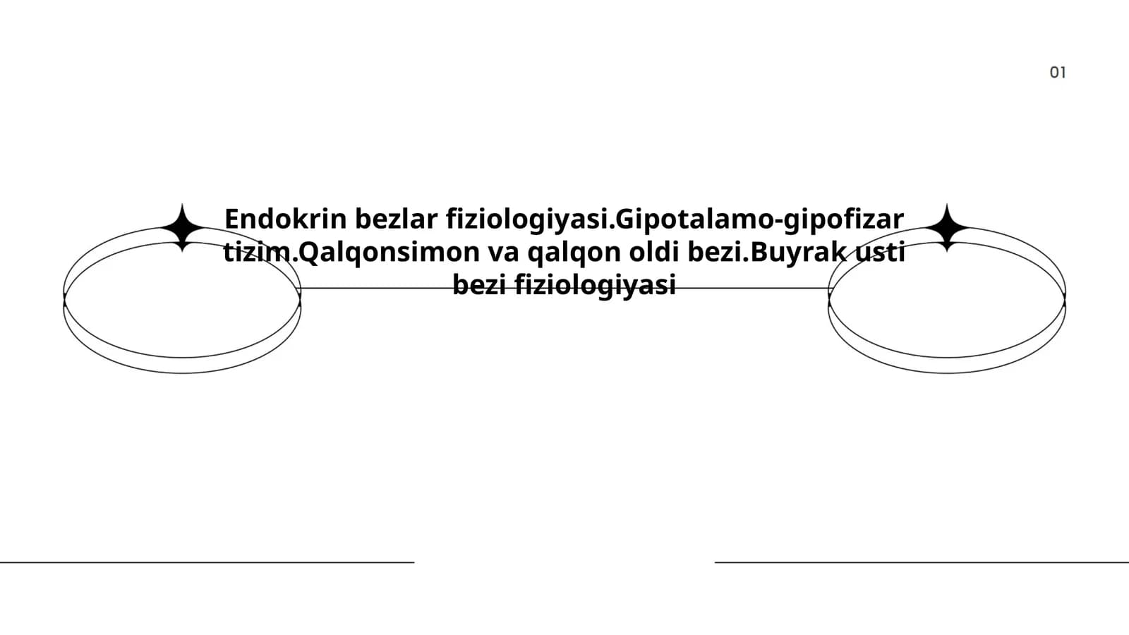 Endokrin bezlar fiziologiyasi.Gipotalamo-gipofizar tizim.Qalqonsimon va qalqon oldi bezi.Buyrak usti bezi fiziologiyasi
