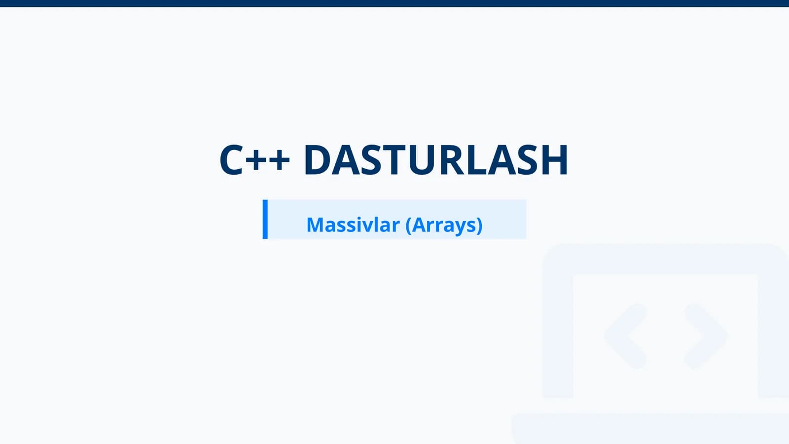 massivlar