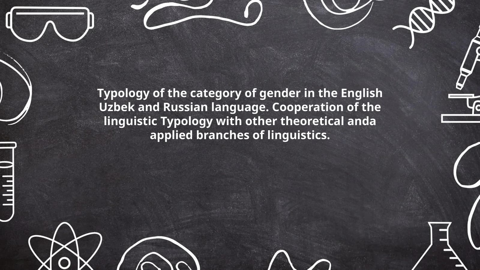 Gender Typology in Languages