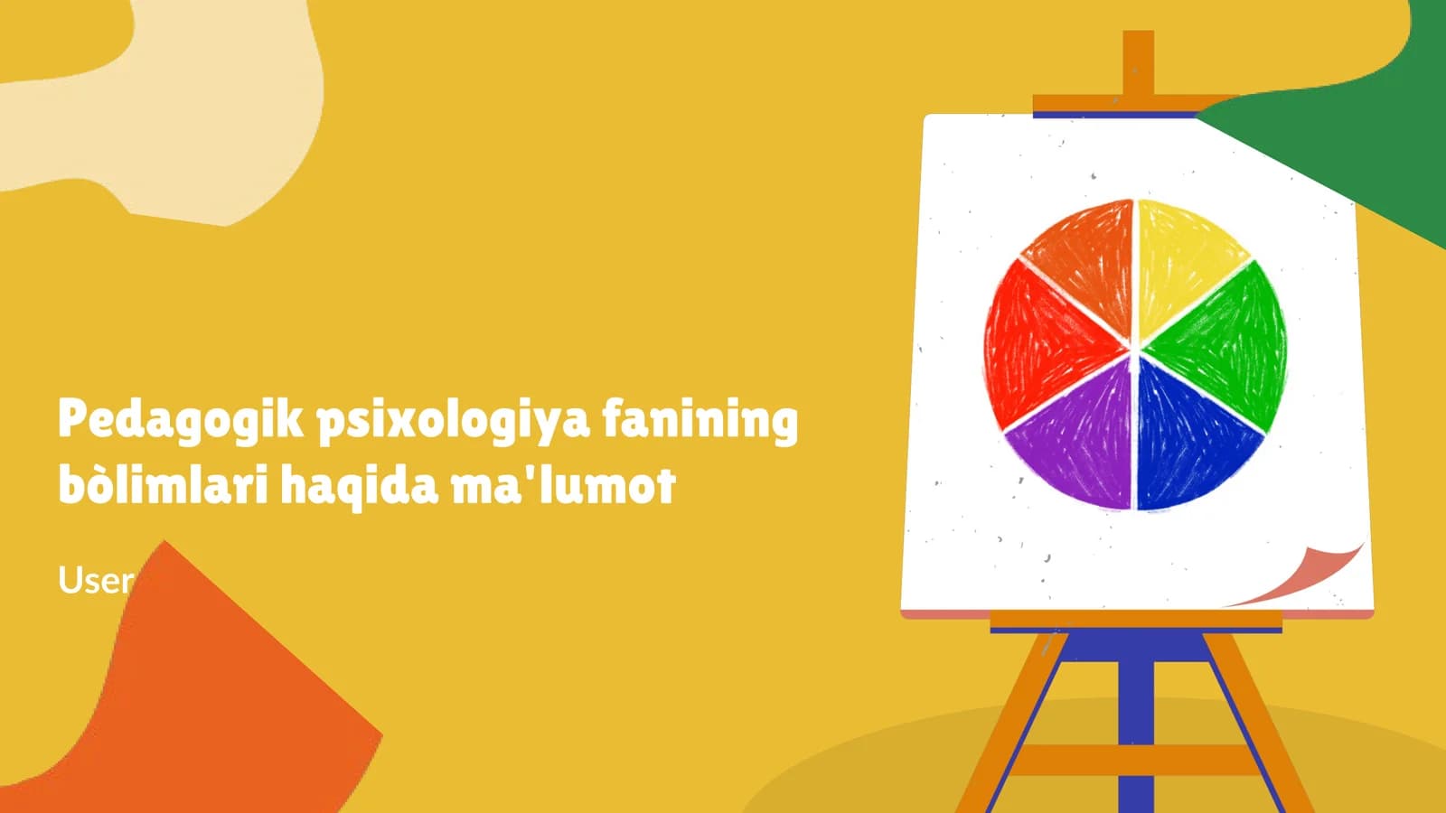 Pedagogik Psixologiya Fanining Bòlimlari Haqida Ma'lumot