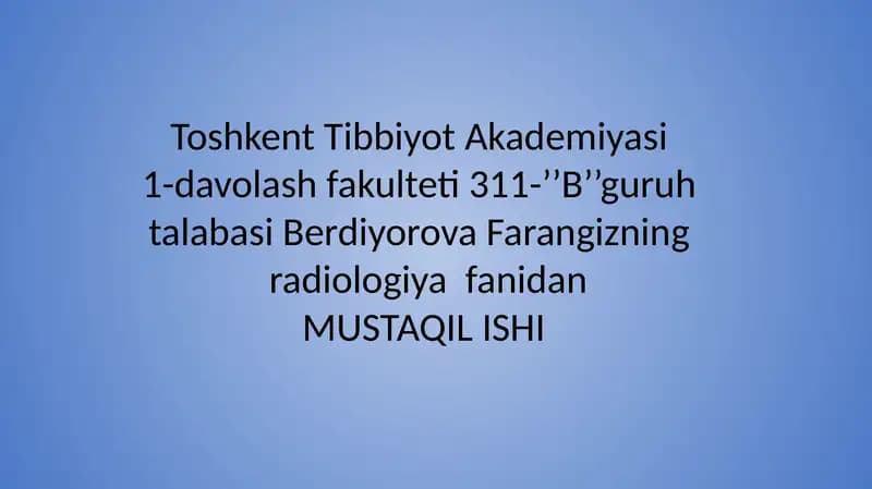 Osteomalyatsiya (Osteo-suyak va yunoncha malacia)