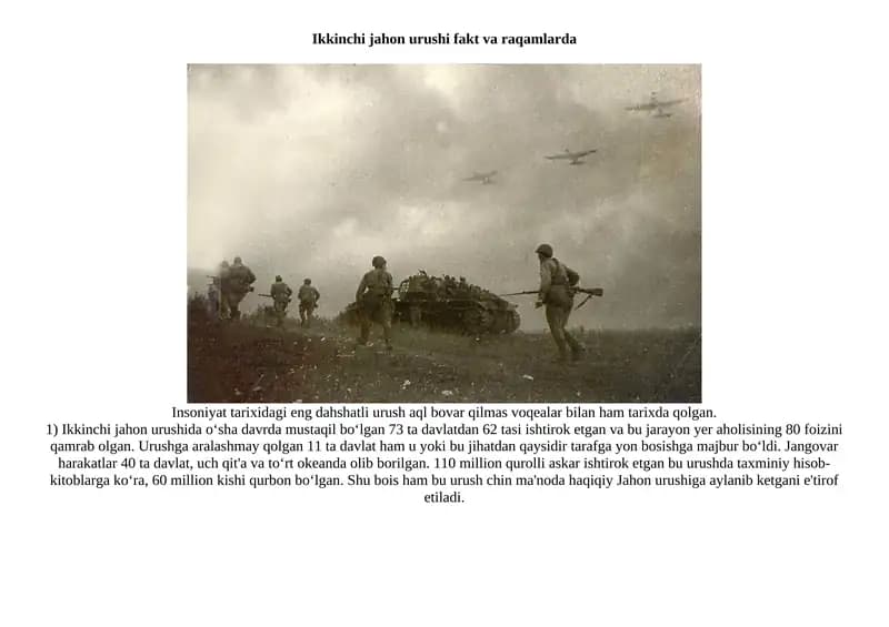 Ikkinchi Jahon Urushi