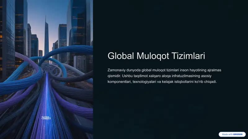 Global Muloqot Tizimlari