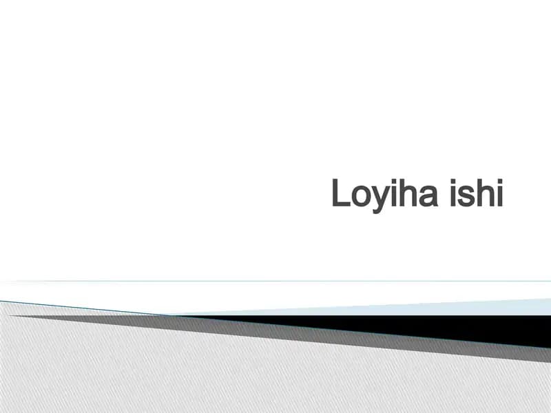 Texnologiya fanidan mehmonxona dizayni mavzusida loyiha ishi