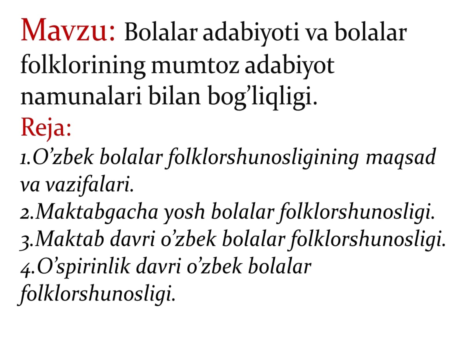Qo‘shiqlar