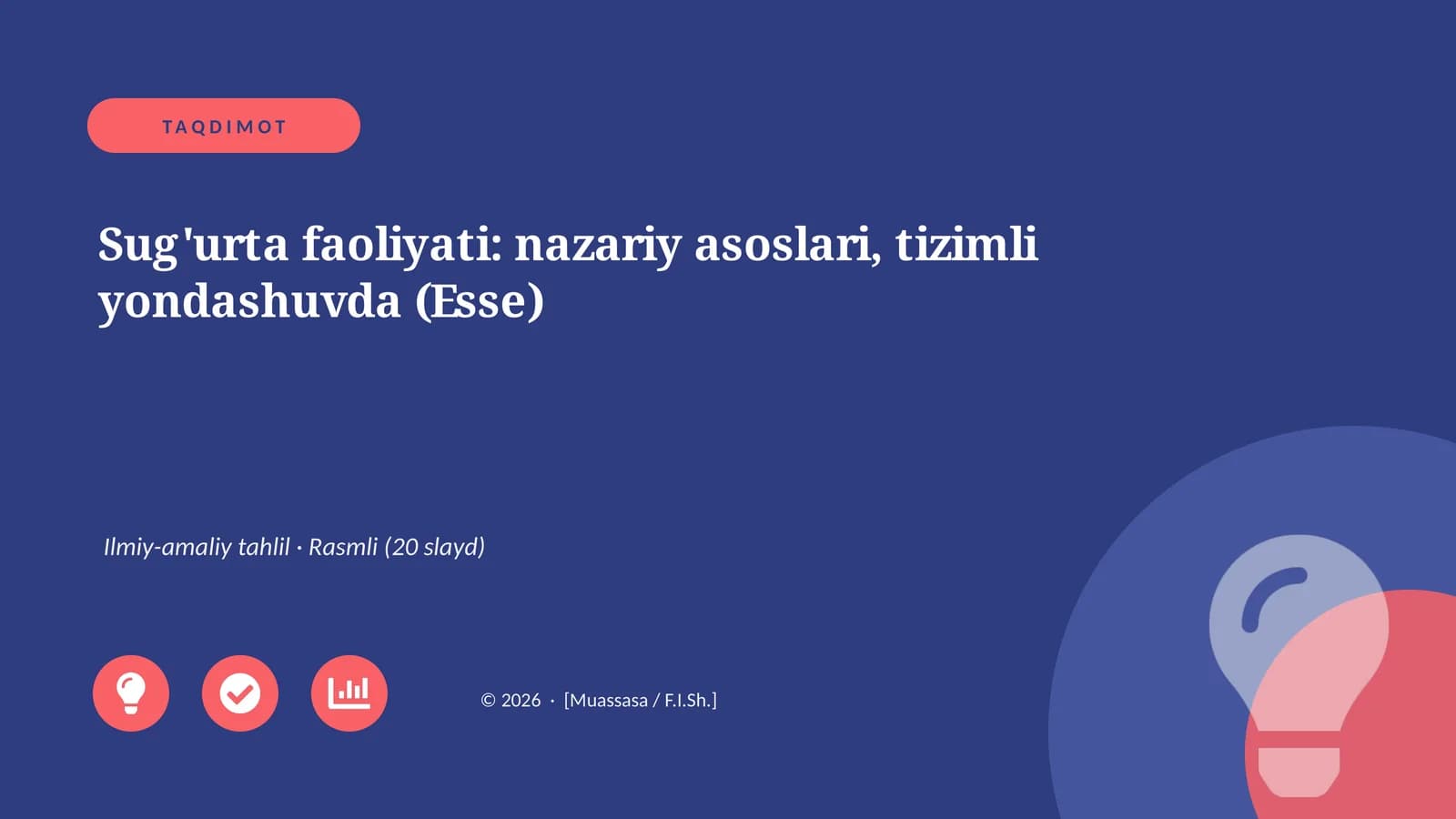 Sug'urta faoliyati: nazariy asoslari, tizimli yondashuvda (Esse)