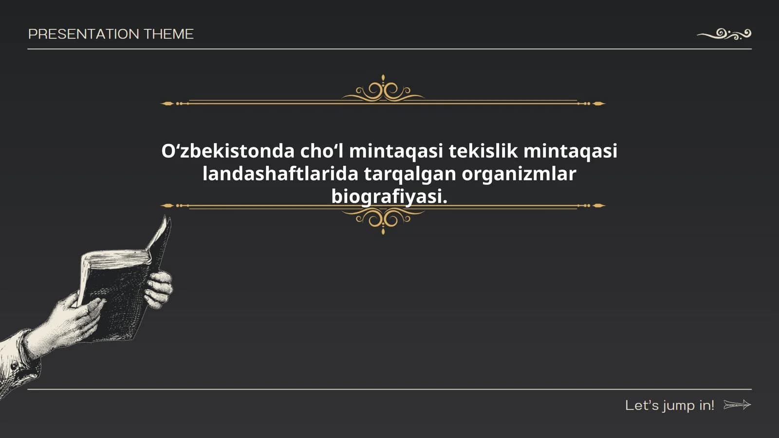 Cho‘l o‘simliklari biologiyasi