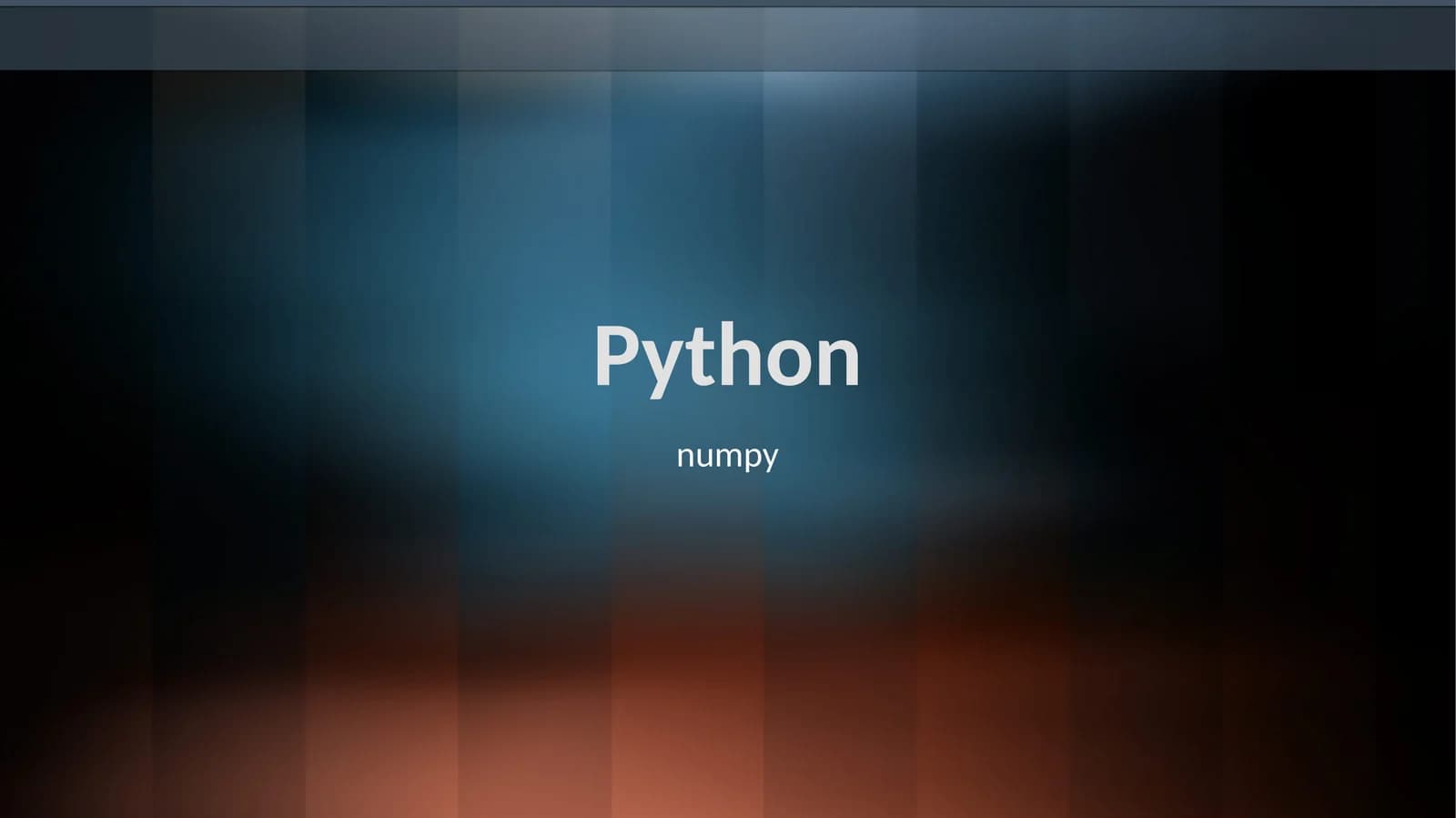 NumPy