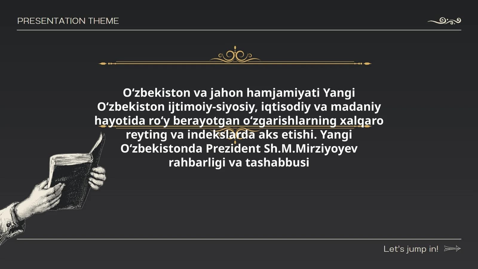 O‘zbekiston va jahon hamjamiyati
