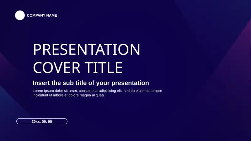 Business Pitch deck