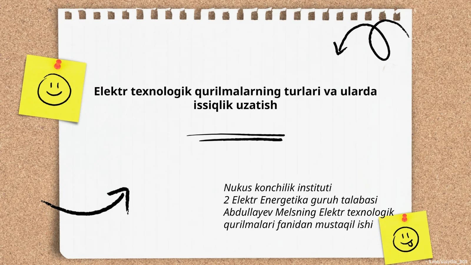 Elektr texnologik qurilmalarning turlari va ularda issiqlik uzatish