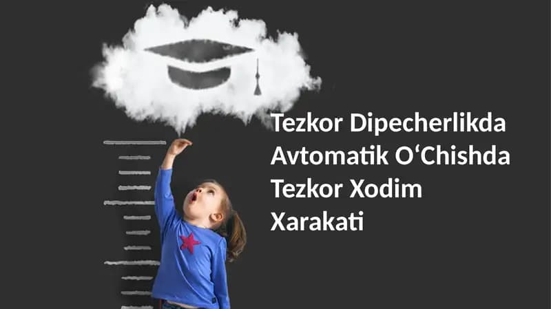 Tezkor Dipecherlikda Avtomatik OʻChishda Tezkor Xodim Xarakati