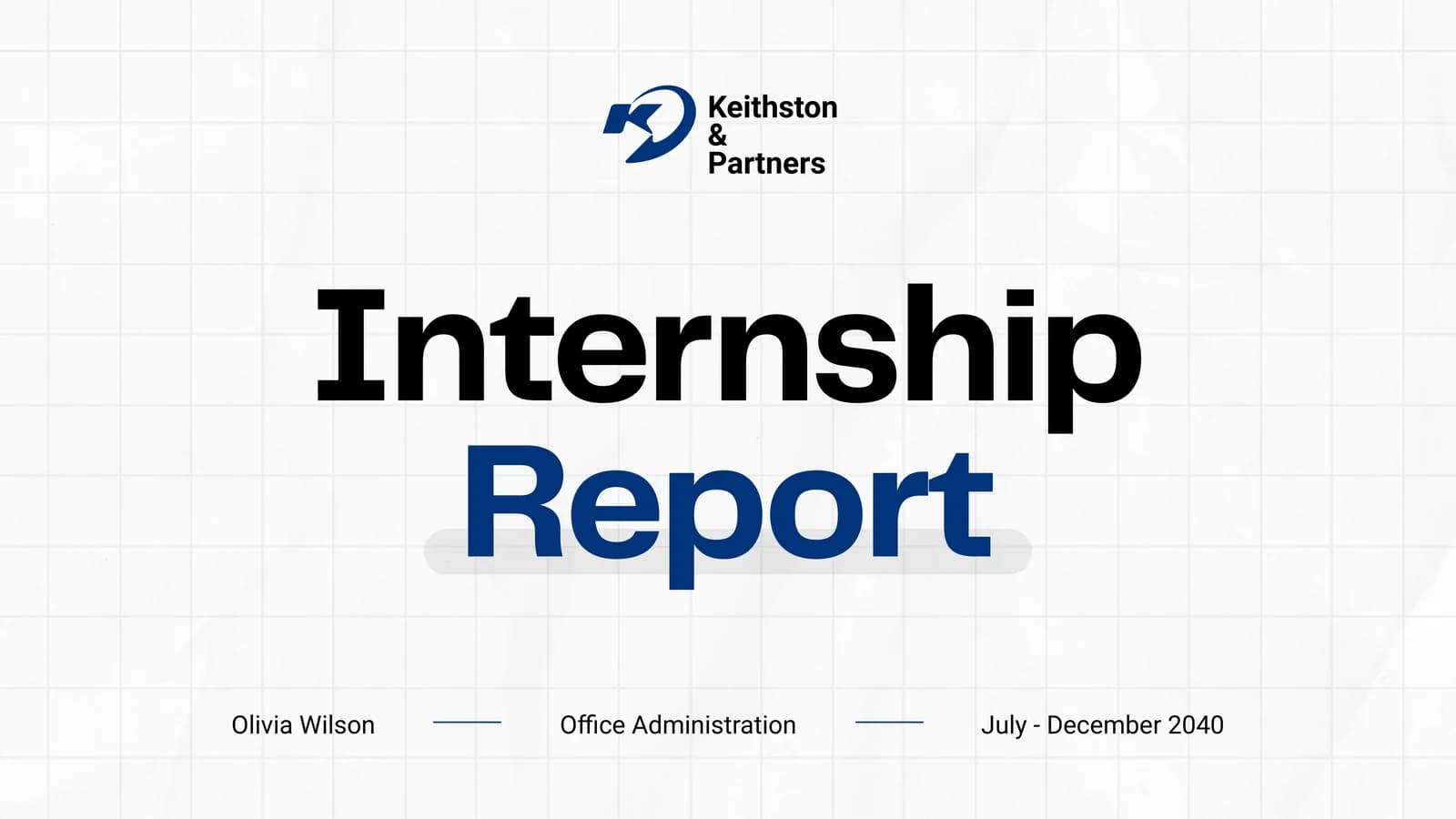 Office Administration Internship Report