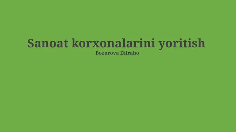 Energetika Samaradorligi va Xarajatlarni Optimallashtirish