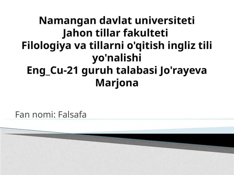 "Dunyo tasviri" tushunchasi