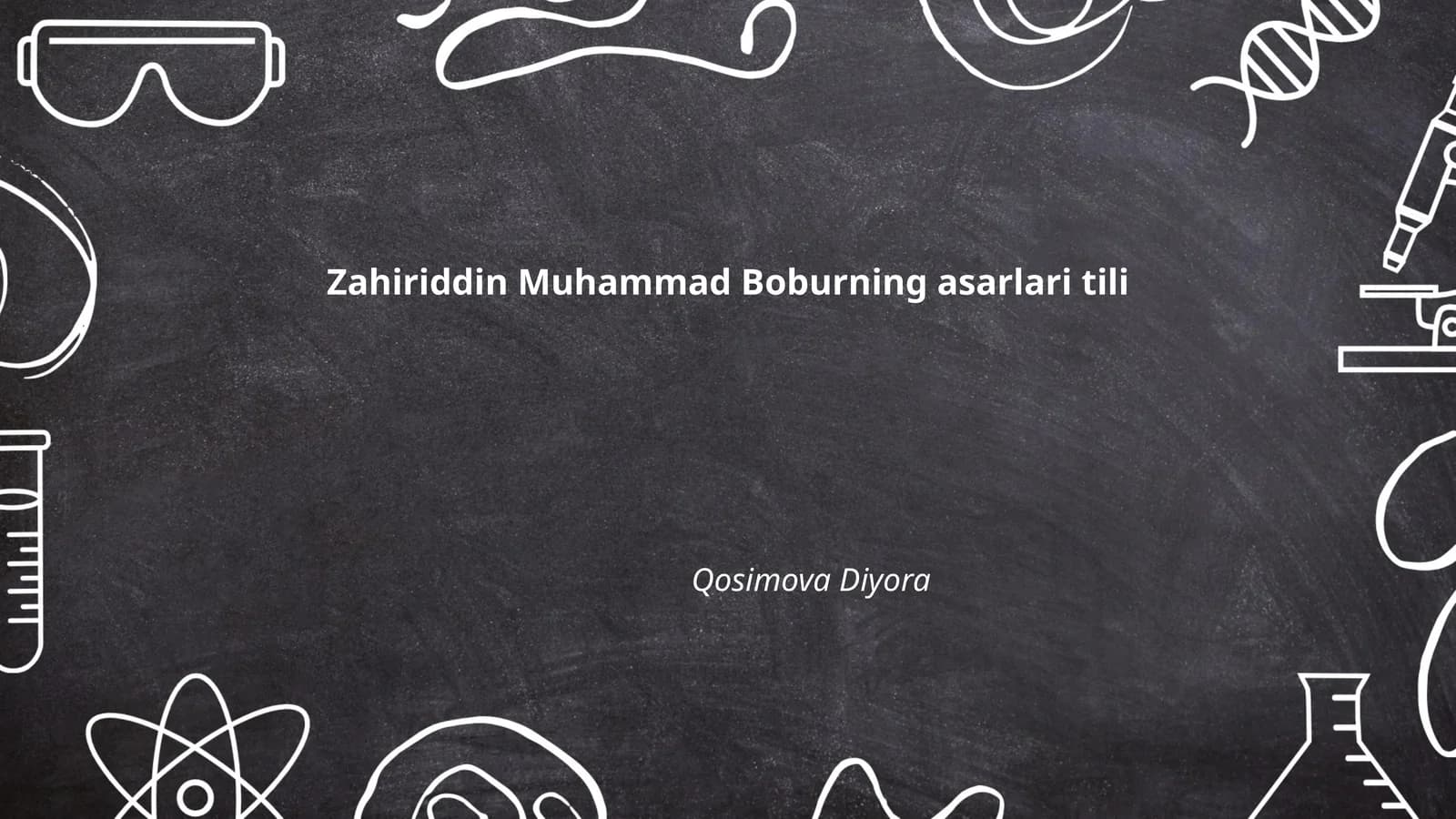 Boburning hayoti va ijodiy faoliyati