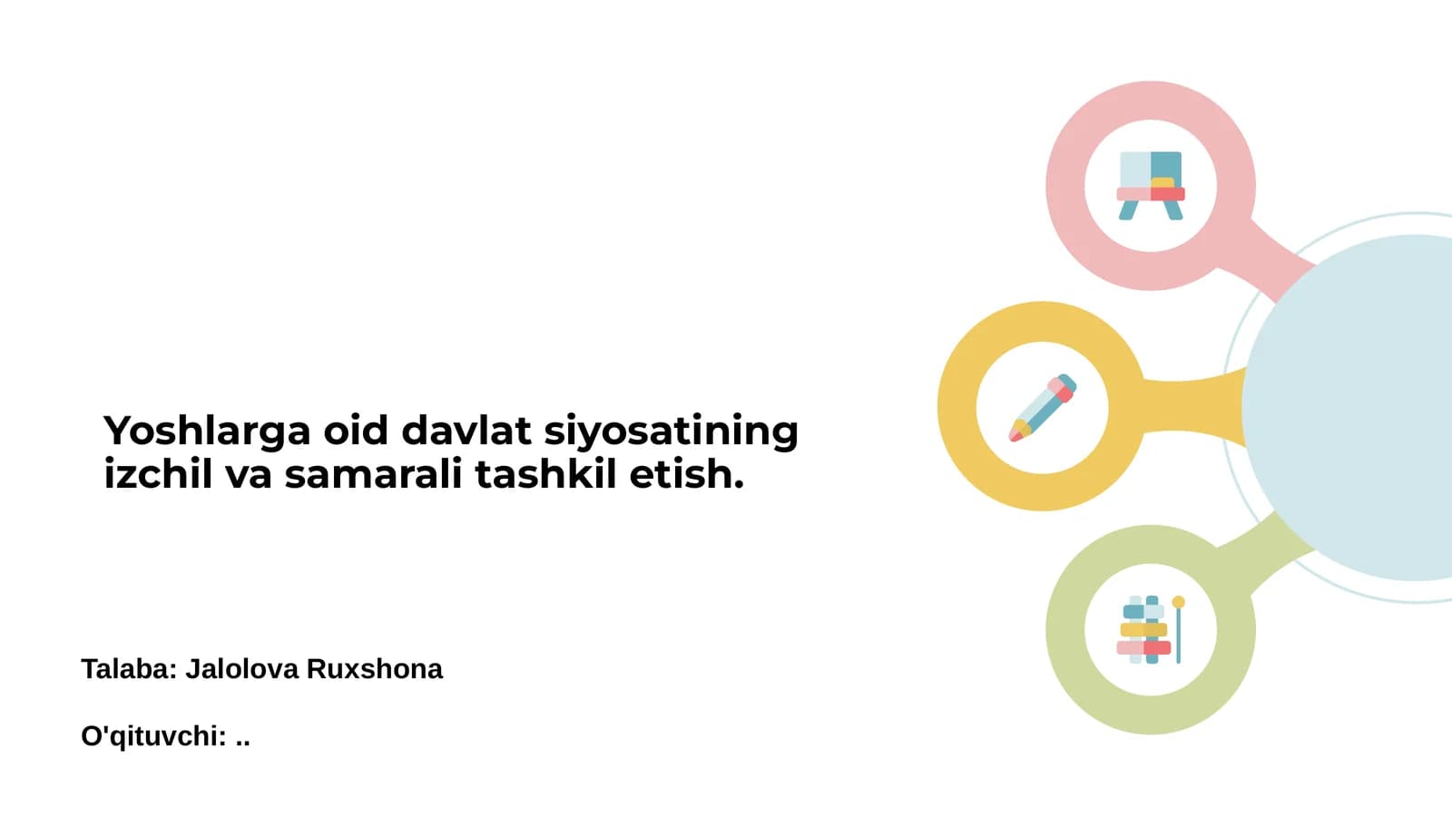 Yoshlar siyosati