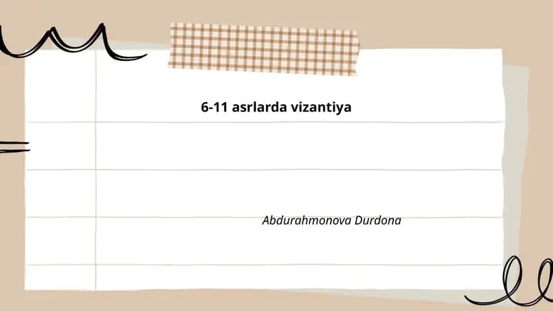 VI asrda Iustinian I hukmronligi va uning qonun hamda arxitektura islohotlari