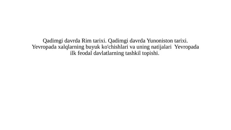 Qadimgi davrda Rim tarixi