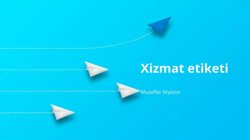 Хizmat etikеti