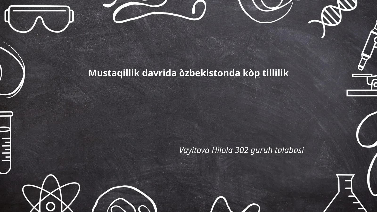 O'zbek tilining davlat tili sifati va uning muhimligi