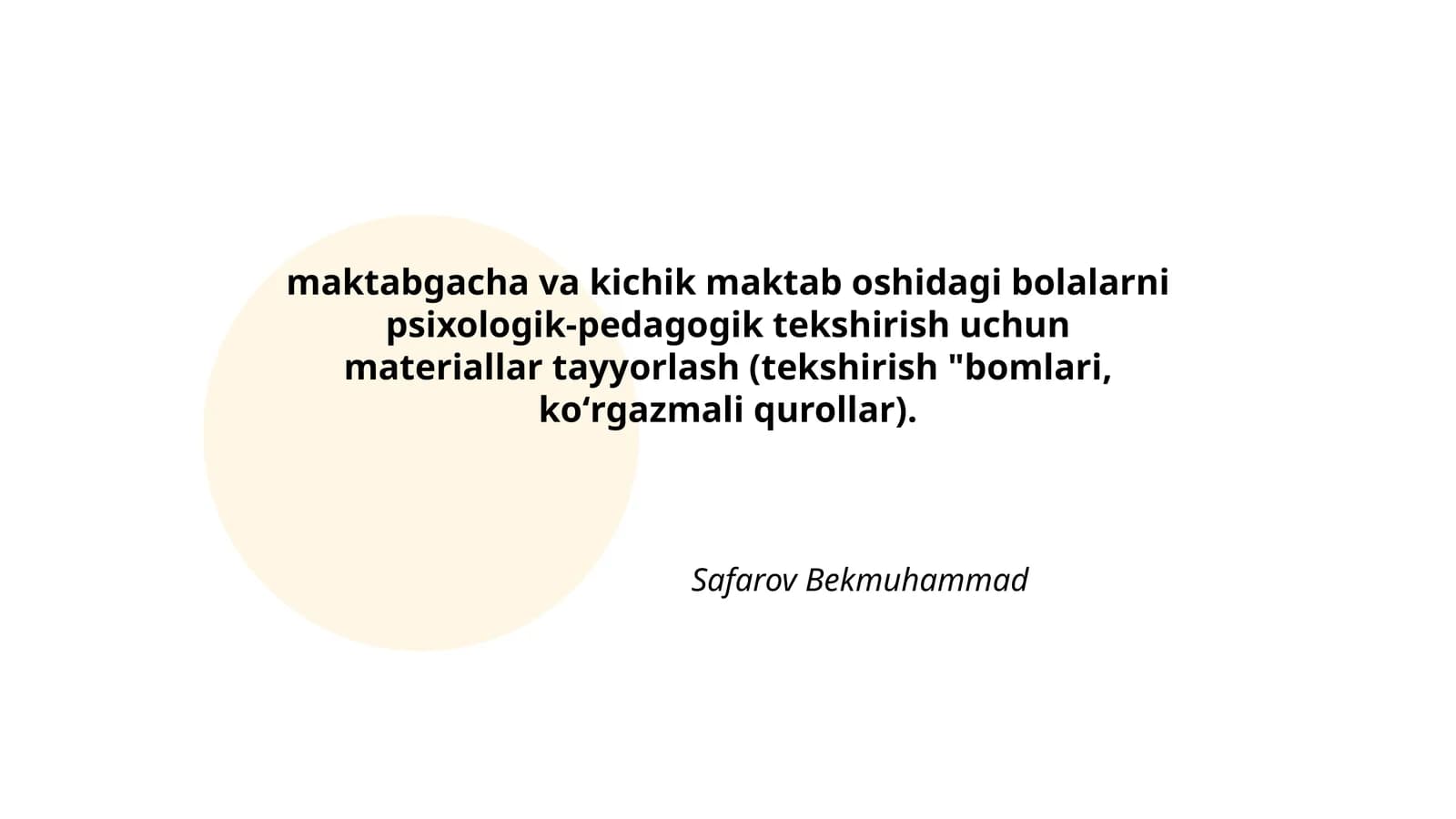 Psixologik-pedagogik tekshirish materiallari