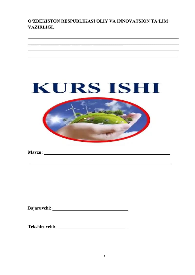 O’rta Osiyo tuproqlarining hududiy tarqalish xususiyatlari (balandlik va kenglik bo’yicha).Kurs ishi