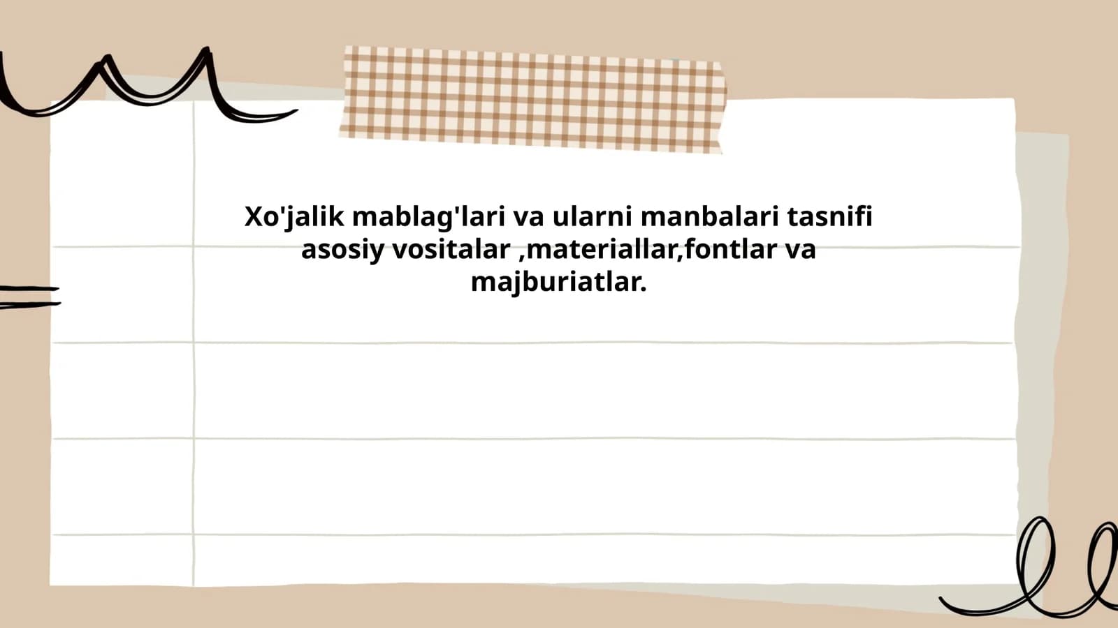 Xo'jalik mablag'lari