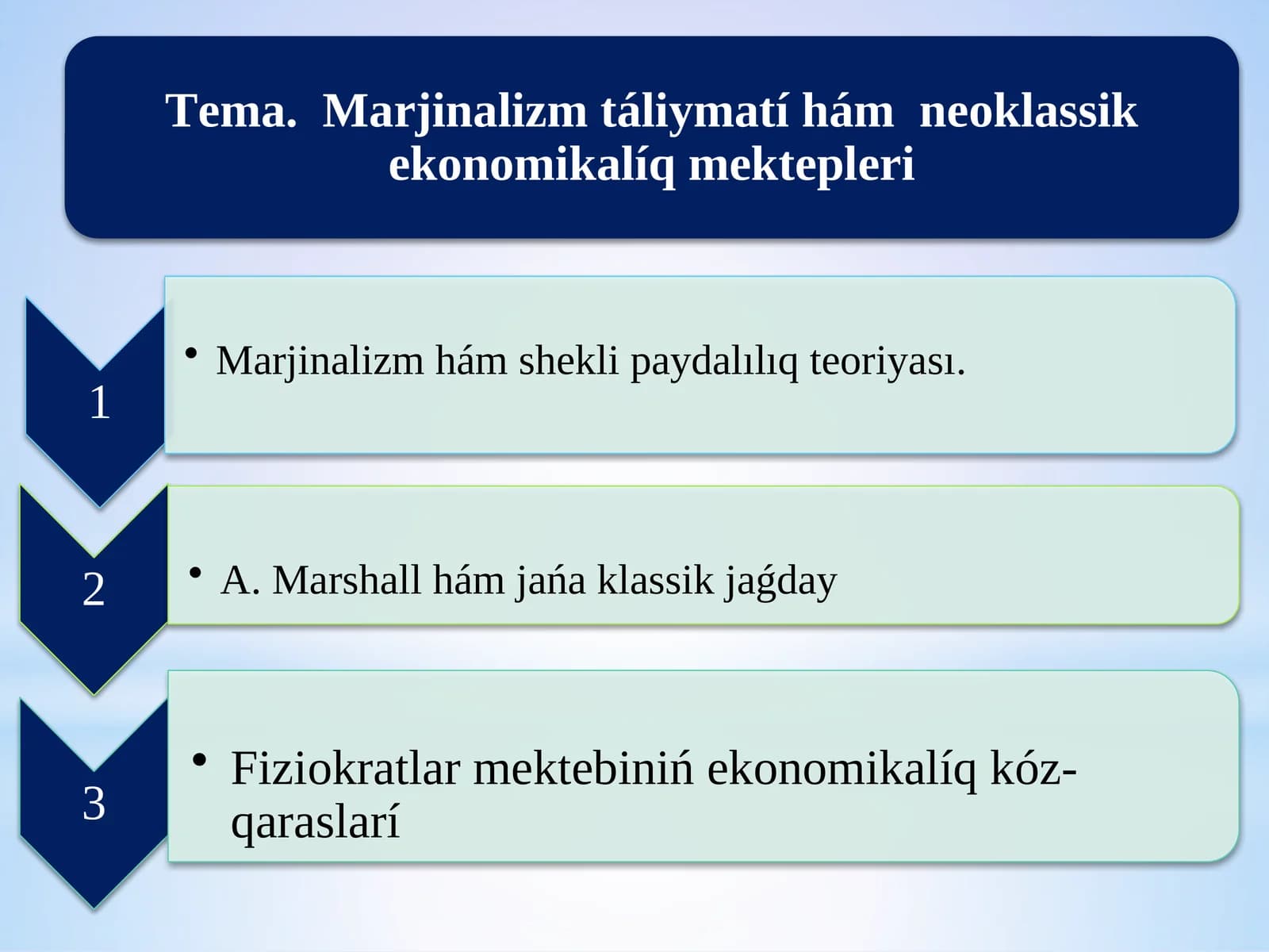 Marjinalizm Teoriyası