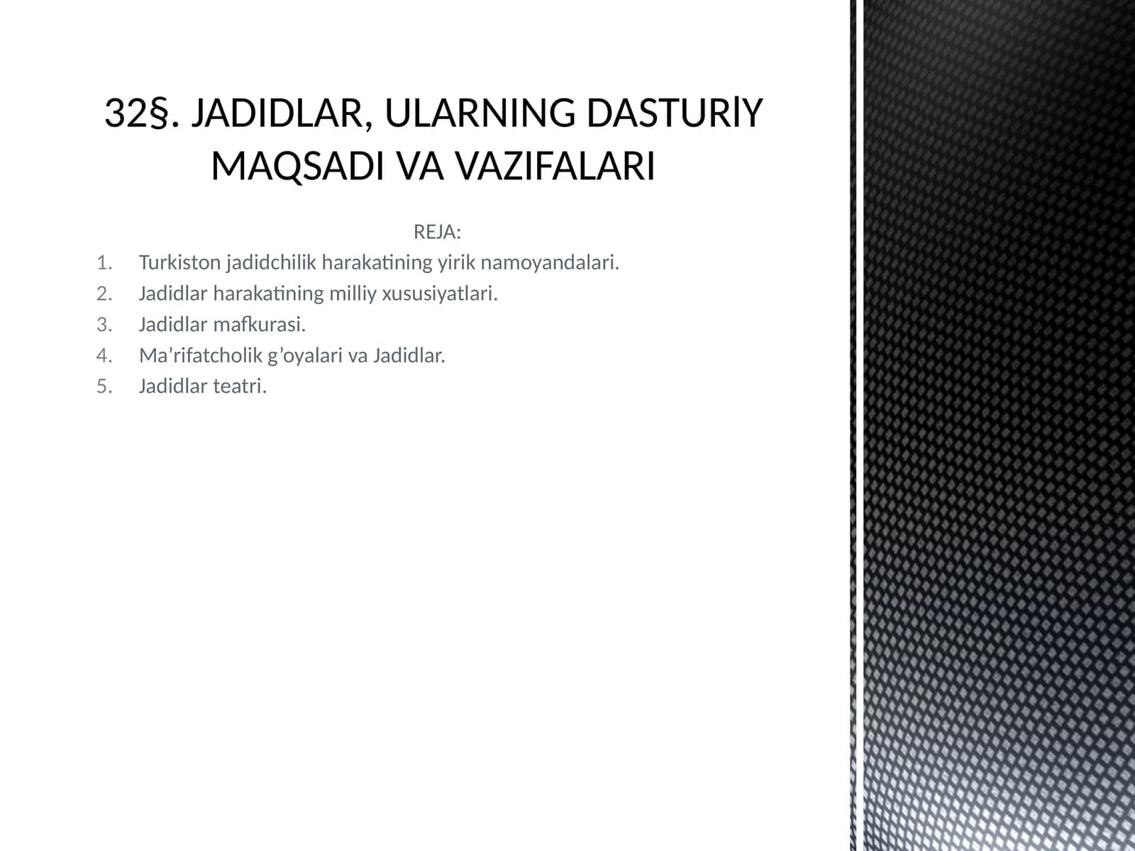 Jadidlar harakati