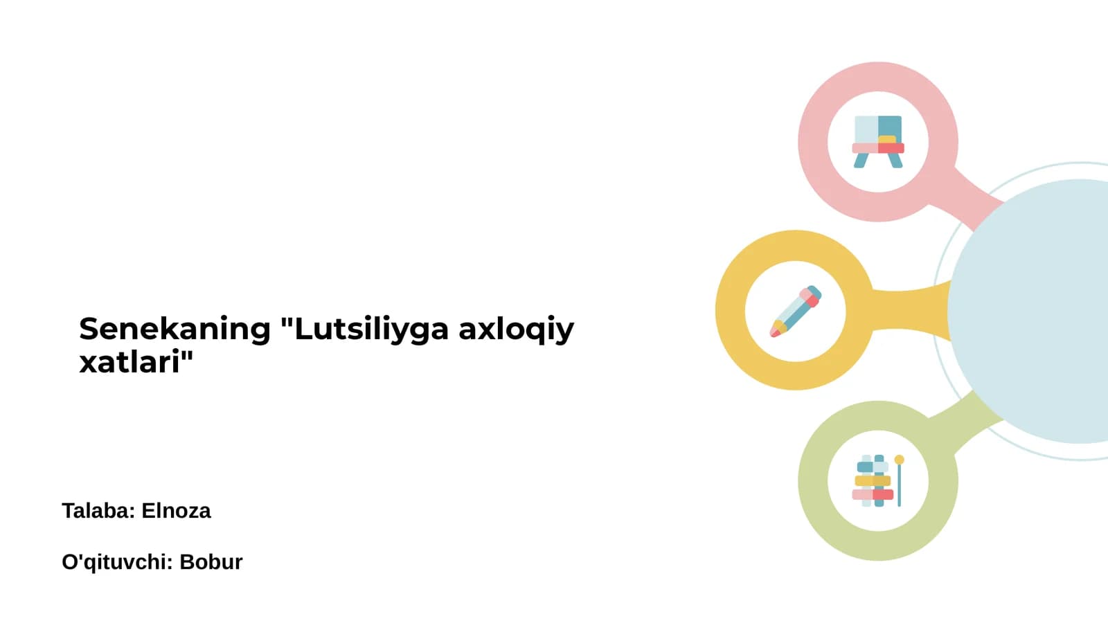 Senekaning "Lutsiliyga axloqiy xatlari"