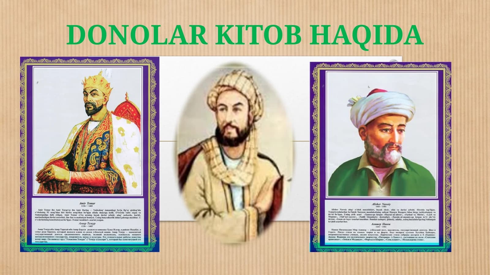 DONOLAR KITOB HAQIDA