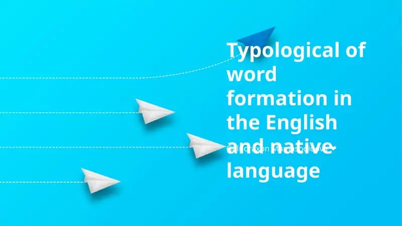 Acronyms in English and Native Language