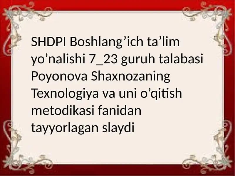 Plastilin Bilanishlash Darslari