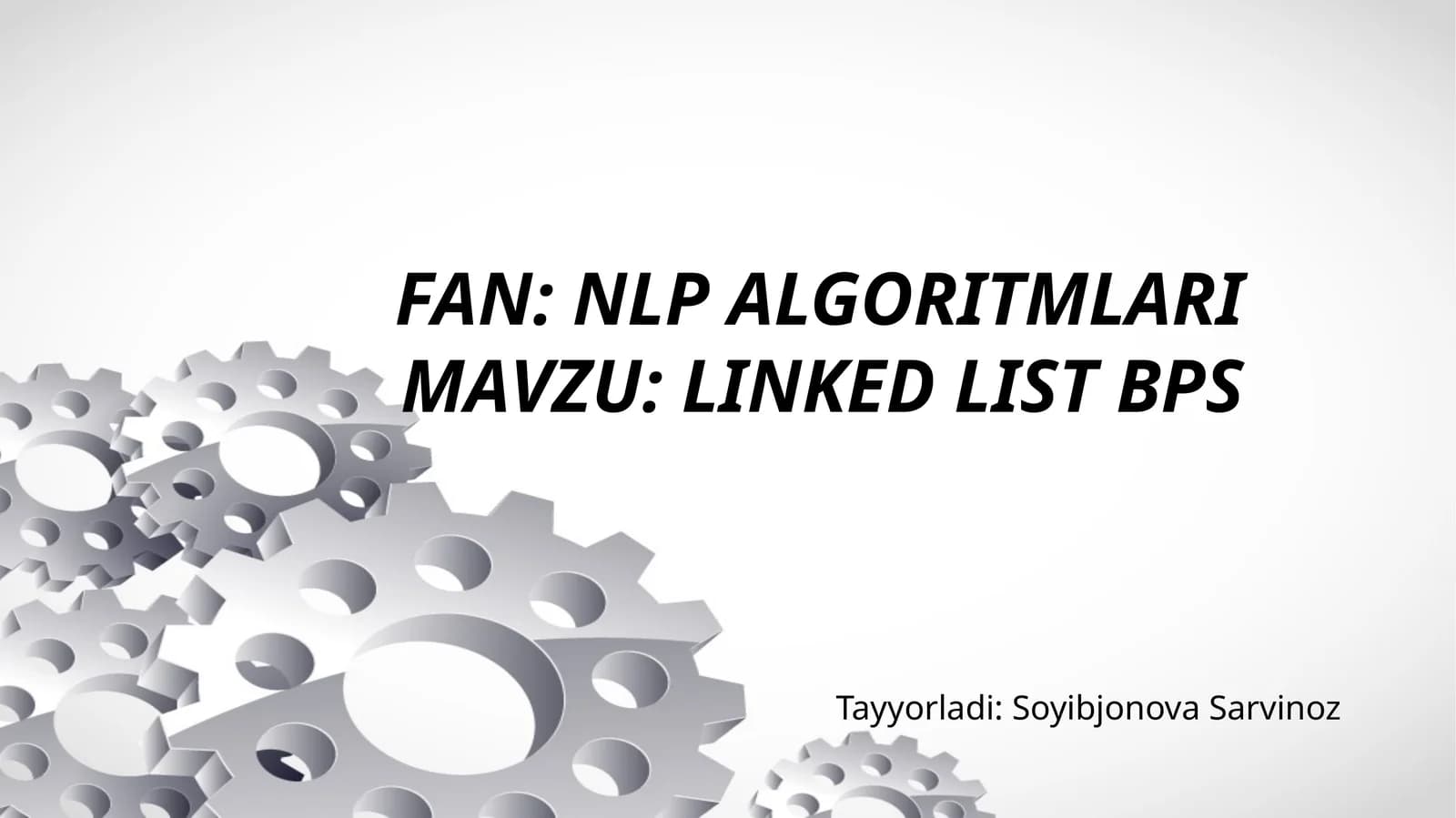 LINKED LIST BPS